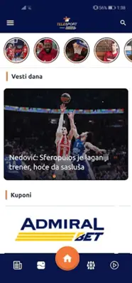 TeleSport android App screenshot 3